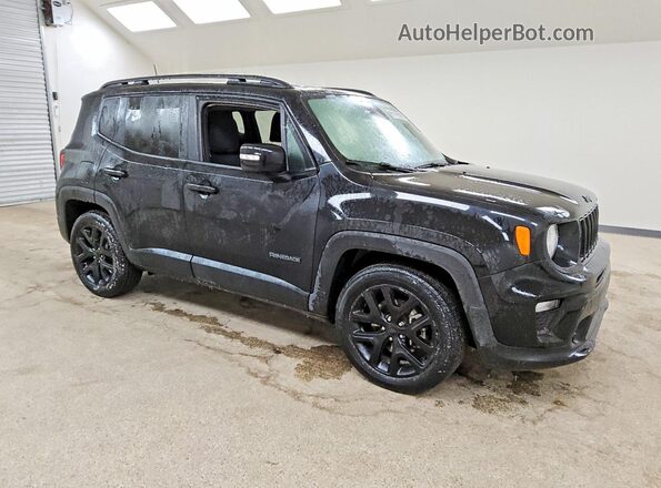 ZACNJABB1KPJ80400 2019 JEEP RENEGADE Black წინა მარჯვენა