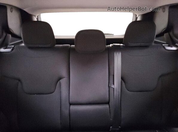 ZACNJABB1KPJ80400 2019 JEEP RENEGADE Black უკანა სავარძლების ხედი