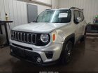 2020 Jeep Renegade Latitude Fwd Silver vin: ZACNJABB3LPL05625