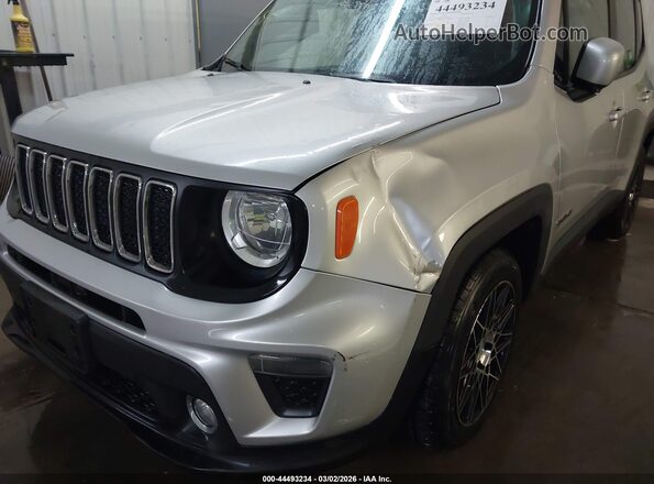 ZACNJABB3LPL05625 2020 JEEP RENEGADE Silver Vista frontal