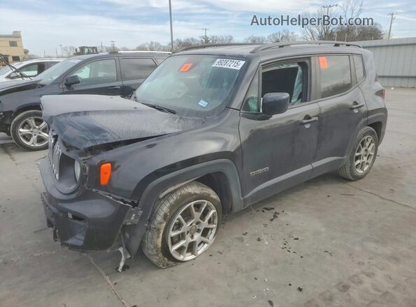 ZACNJABB9KPK71009 2019 JEEP RENEGADE Черный Передняя левая четверть