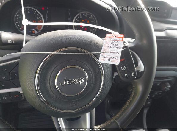 ZACNJABB9KPK76159 2019 JEEP RENEGADE Gray Vista del salpicadero