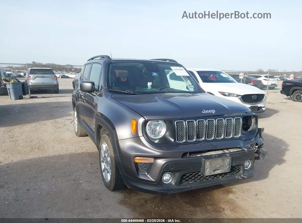 ZACNJABB9KPK76159 2019 JEEP RENEGADE Gray Delantero derecho