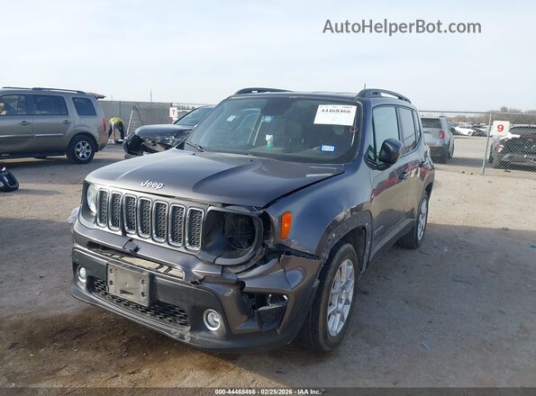 ZACNJABB9KPK76159 2019 JEEP RENEGADE Gray Vista tres cuartos delantera izquierda