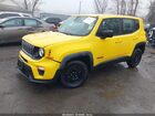 2019 Jeep Renegade Sport 4x4 Yellow vin: ZACNJBAB2KPJ78324