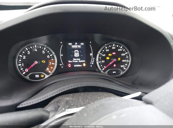 ZACNJBAB2KPJ78324 2019 JEEP RENEGADE Yellow Widok tylnych siedzeń