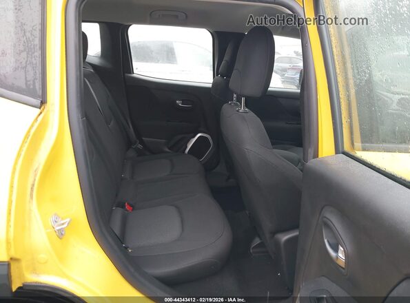 ZACNJBAB2KPJ78324 2019 JEEP RENEGADE Yellow Widok naklejki z numerem VIN