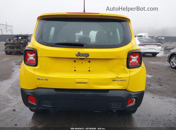 ZACNJBAB2KPJ78324 2019 JEEP RENEGADE Yellow 