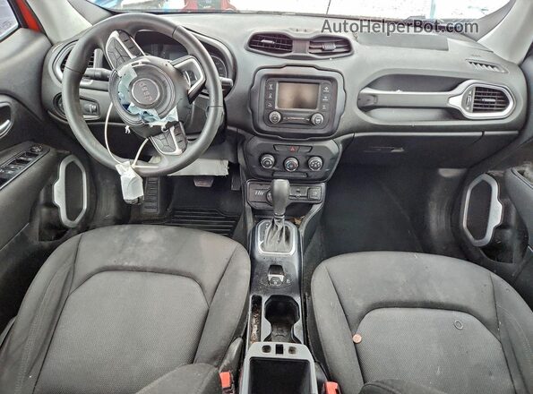 ZACNJBAB4KPJ80916 2019 JEEP RENEGADE Orange Vista del salpicadero