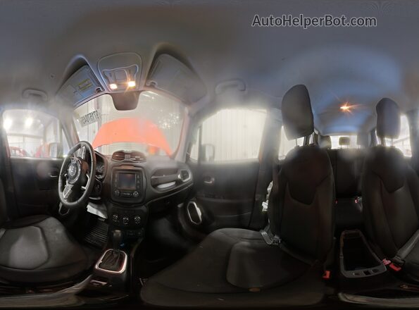 ZACNJBAB4KPJ80916 2019 JEEP RENEGADE Orange Vista de la etiqueta del VIN