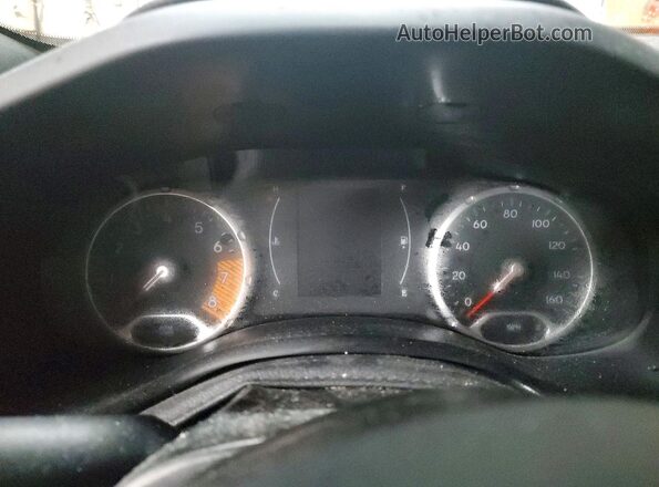 ZACNJBAB4KPK14594 2019 JEEP RENEGADE Red Widok zestawu wskaźników