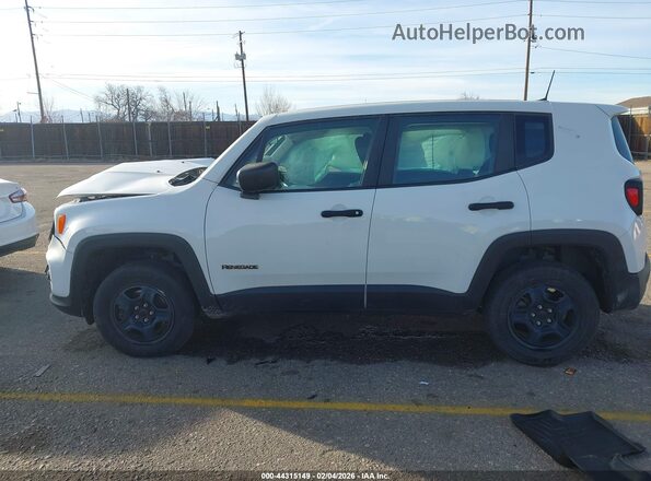 ZACNJBAB5LPL63002 2020 JEEP RENEGADE Белый Панорамный вид салона 360°
