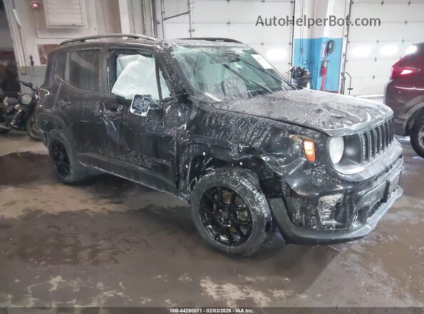 ZACNJBBB3LPM02569 2020 JEEP RENEGADE Черный Передняя правая четверть