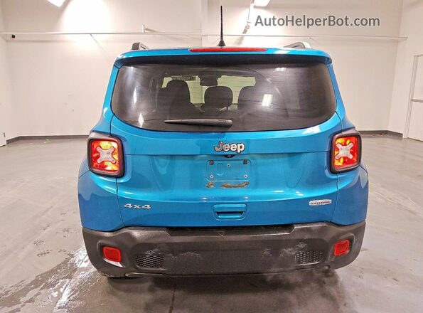 ZACNJBBB4LPL09446 2020 JEEP RENEGADE Green Вид ззаду