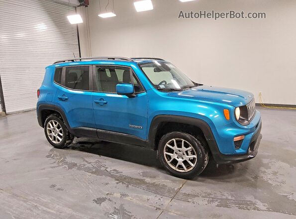 ZACNJBBB4LPL09446 2020 JEEP RENEGADE Green Передня права чверть