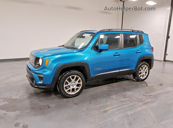 ZACNJBBB4LPL09446 2020 JEEP RENEGADE Green Передня ліва чверть