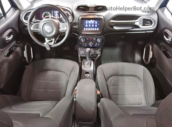 ZACNJBBB4LPL09446 2020 JEEP RENEGADE Green Вид панелі приладів