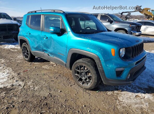 ZACNJBBB8LPL12219 2020 JEEP RENEGADE Blue Przód prawy