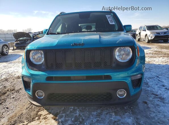 ZACNJBBB8LPL12219 2020 JEEP RENEGADE Blue Widok z przodu