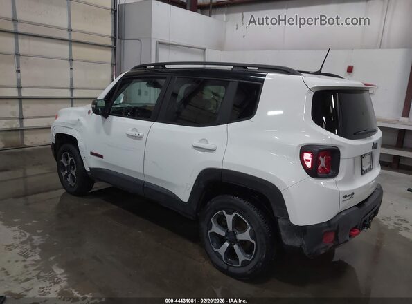 ZACNJBC13KPK13117 2019 JEEP RENEGADE White Trasero izquierdo