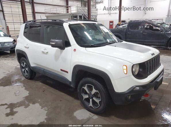 ZACNJBC13KPK13117 2019 JEEP RENEGADE White Delantero derecho