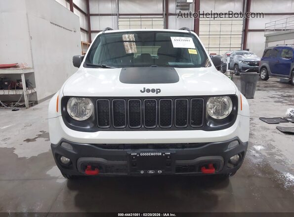 ZACNJBC13KPK13117 2019 JEEP RENEGADE White Vista del cuadro de instrumentos