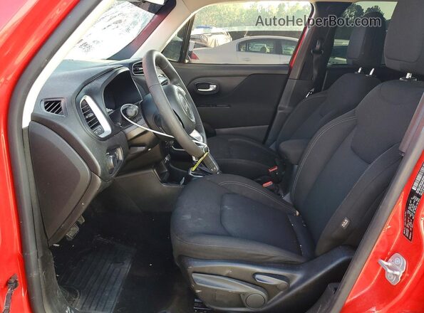 ZACNJCAB4MPM32429 2021 JEEP RENEGADE Красный Вид салона спереди