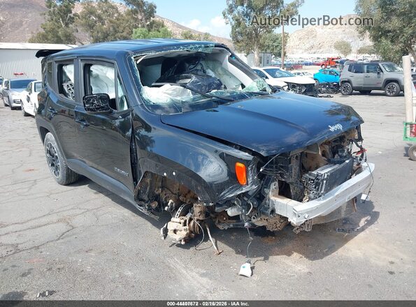 ZACNJDB10PPP16432 2023 JEEP RENEGADE Черный Передняя правая четверть