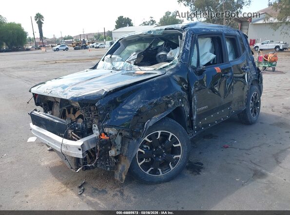 ZACNJDB10PPP16432 2023 JEEP RENEGADE Черный Передняя левая четверть