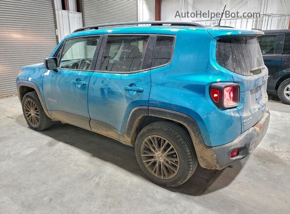 ZACNJDB11NPN50371 2022 JEEP RENEGADE Бирюзовый Задняя левая четверть