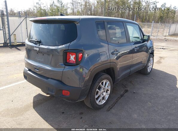 ZACNJDB11PPP70676 2023 JEEP RENEGADE Gray Trasero derecho