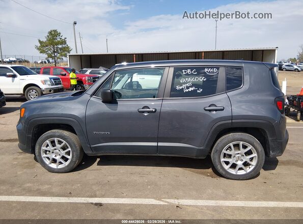 ZACNJDB11PPP70676 2023 JEEP RENEGADE Gray Vista interior de 360 grados