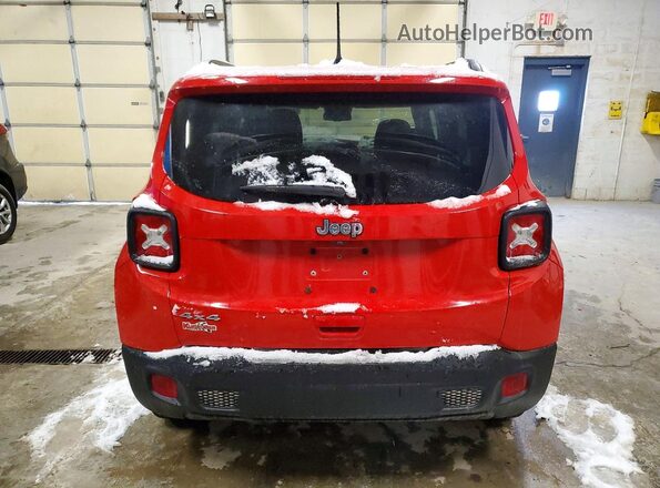 ZACNJDB13PPP16800 2023 JEEP RENEGADE Красный Вид сзади