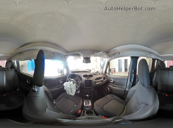 ZACNJDB13PPP16800 2023 JEEP RENEGADE Красный Панорамный вид салона 360°