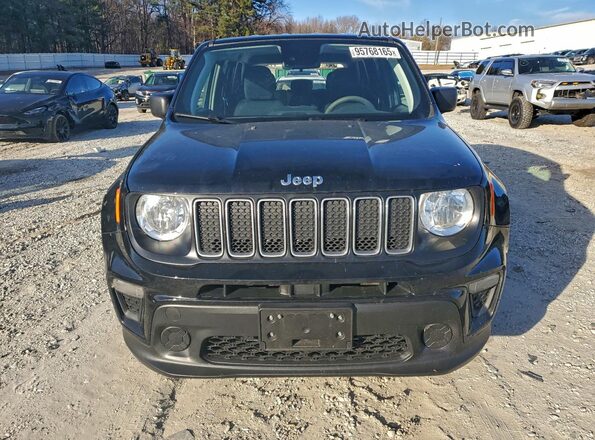 ZACNJDB13PPP39171 2023 JEEP RENEGADE Black Դիմացի տեսք