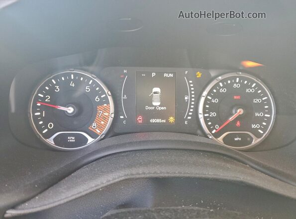 ZACNJDB13PPP39171 2023 JEEP RENEGADE Black Սարքավորումների վահանակի տեսք