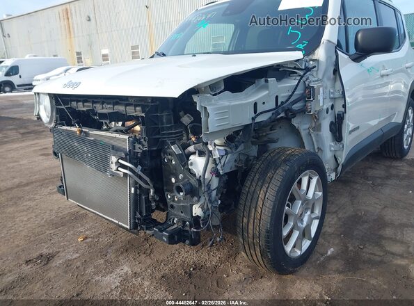 ZACNJDB14NPN69819 2022 JEEP RENEGADE Белый Вид спереди