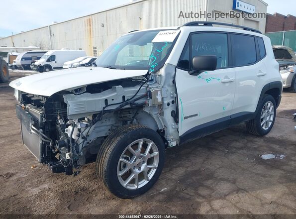 ZACNJDB14NPN69819 2022 JEEP RENEGADE Белый Передняя левая четверть