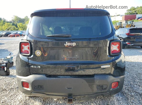 ZACNJDB17NPN78692 2022 JEEP RENEGADE Черный Вид сзади