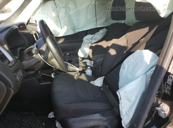 ZACNJDB17NPN78692 2022 JEEP RENEGADE Черный Вид салона спереди