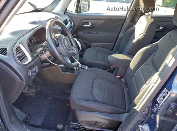 ZACNJDBB6MPM30900 2021 JEEP RENEGADE Blue წინა სალონის ხედი