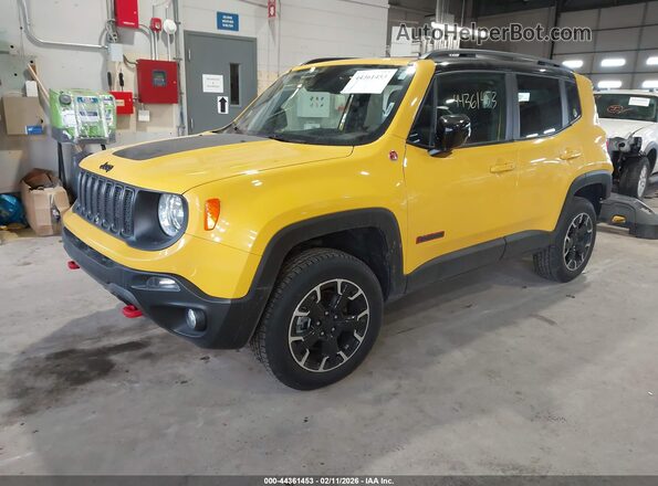 ZACNJDC13PPP55448 2023 JEEP RENEGADE Yellow Front left