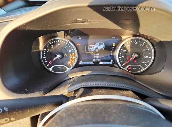 ZACNJDC14PPP28016 2023 JEEP RENEGADE Gray Instrument cluster view