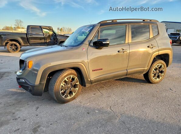 ZACNJDC14PPP28016 2023 JEEP RENEGADE Gray Front left