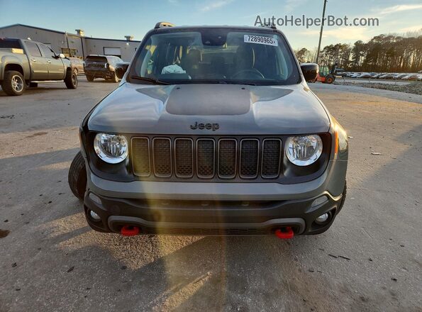 ZACNJDC14PPP28016 2023 JEEP RENEGADE Gray Front view
