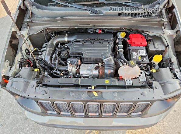 ZACNJDC14PPP28016 2023 JEEP RENEGADE Gray Engine compartment view