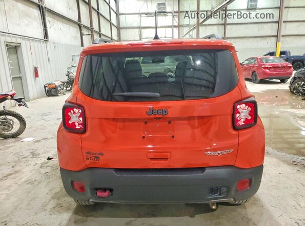 ZACNJDC18MPN29028 2021 JEEP RENEGADE Orange უკანა ხედი