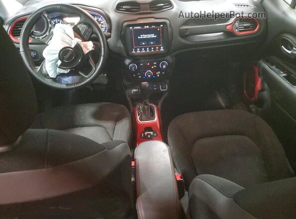 ZACNJDC1XNPN82170 2022 JEEP RENEGADE Бирюзовый Вид панели приборов