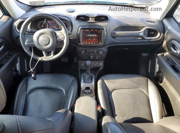 ZACNJDD11NPP00671 2022 JEEP RENEGADE Синий Вид панели приборов