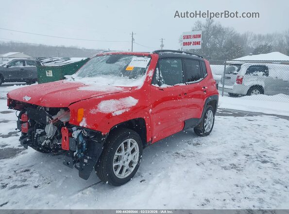 ZACNJDD19MPN31787 2021 JEEP RENEGADE Красный Передняя левая четверть